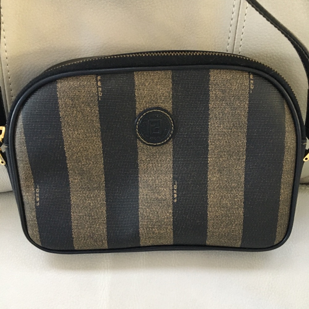 Fendi Pre-loved Vintage Pequin Crossbody Bag (Authentic)
